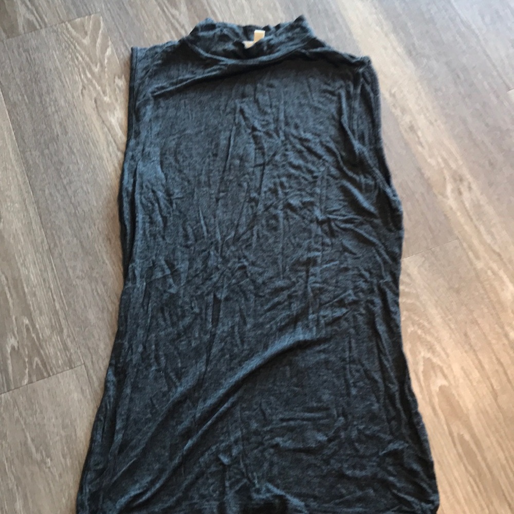 High neck tank top